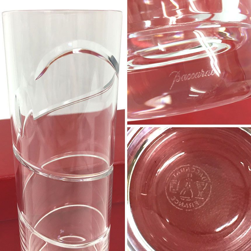 Baccarat バカラ オルグ スパイラル フラワーベース 一輪挿し