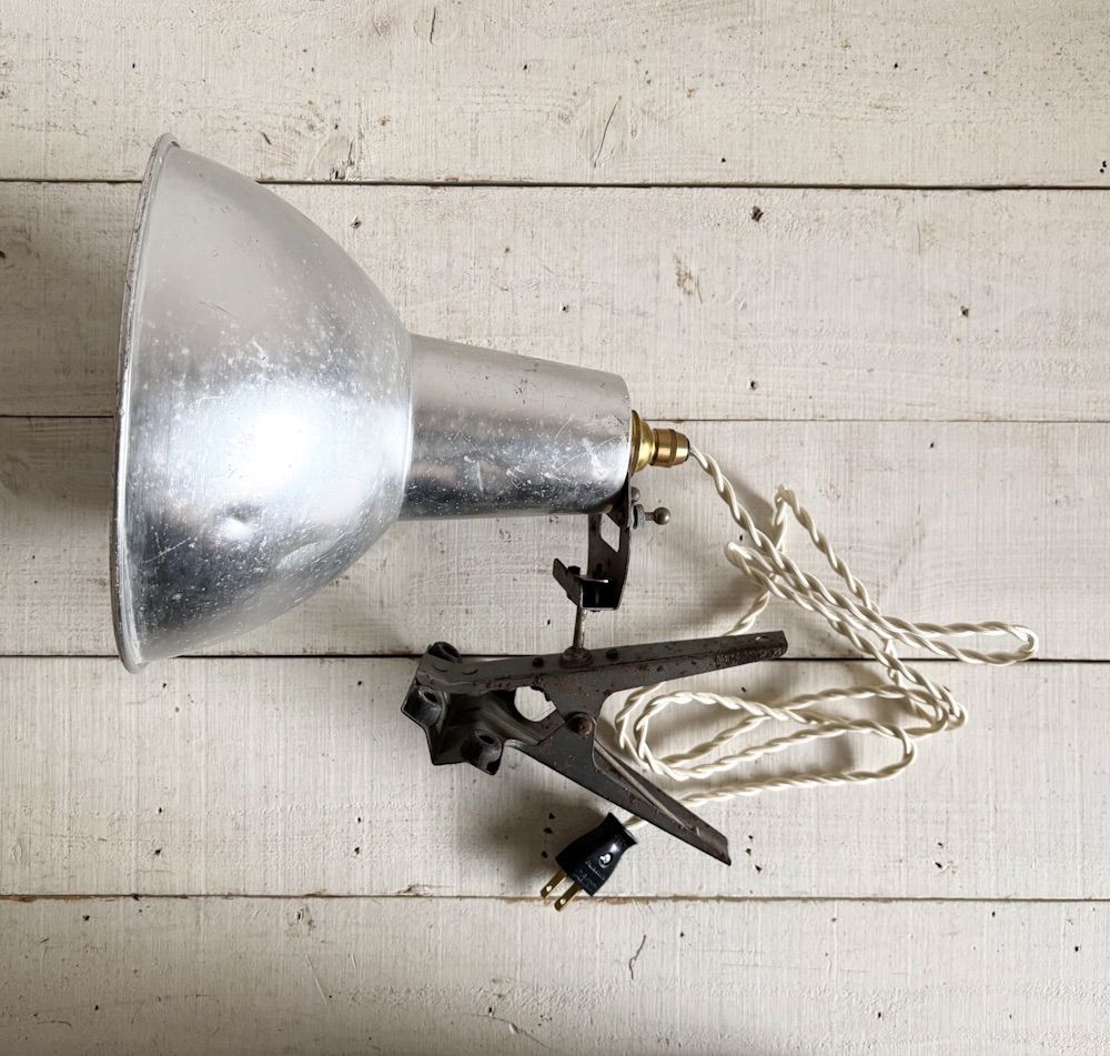 フランスアンティーククリップランプL |アトリエアパレルカフェインテリアショップコーディネート店舗什器室建築内装空間室内装飾デザイン照明器具