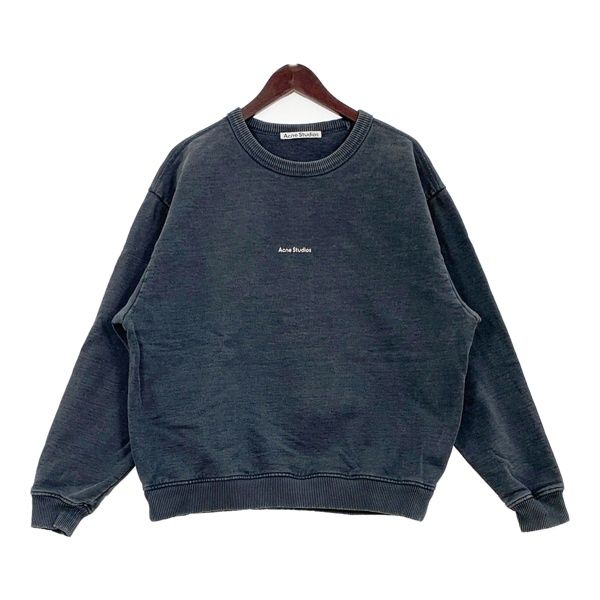 Acne Studios アクネストゥディオズ スウェット AI0067 FN-WN-SWEA000130 トレーナー レディース Sサイズ ブラック トップス DL16888