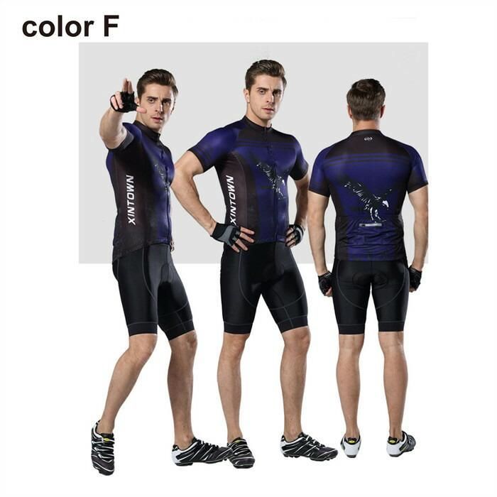 サイクリング用 夏用サイクルジャージ