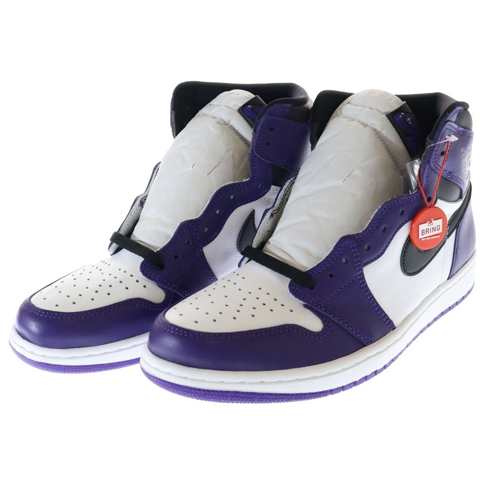 NIKE (ナイキ) AIR JORDAN 1 RETRO HIGH OG COURT PURPLE 555088-500