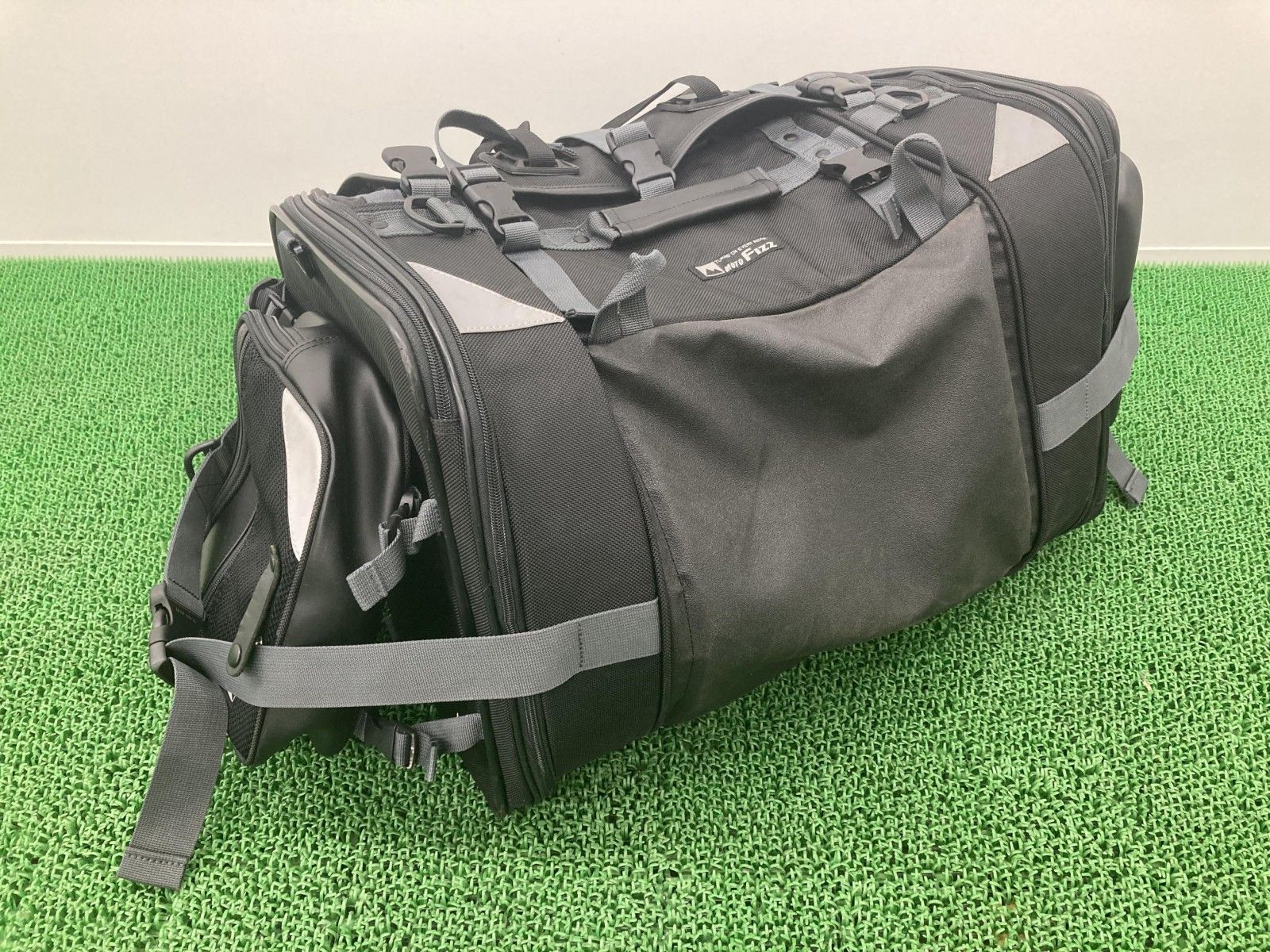 響 MOTOFIZZ製 シートバッグ 社外 中古 バイク 部品 破れ無し モトフィズ