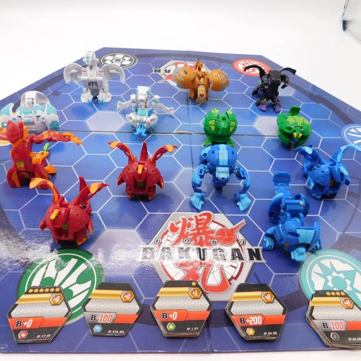 爆丸 BAKUGAN まとめ売り 中古 青白い 17個 売買されたオークション 
