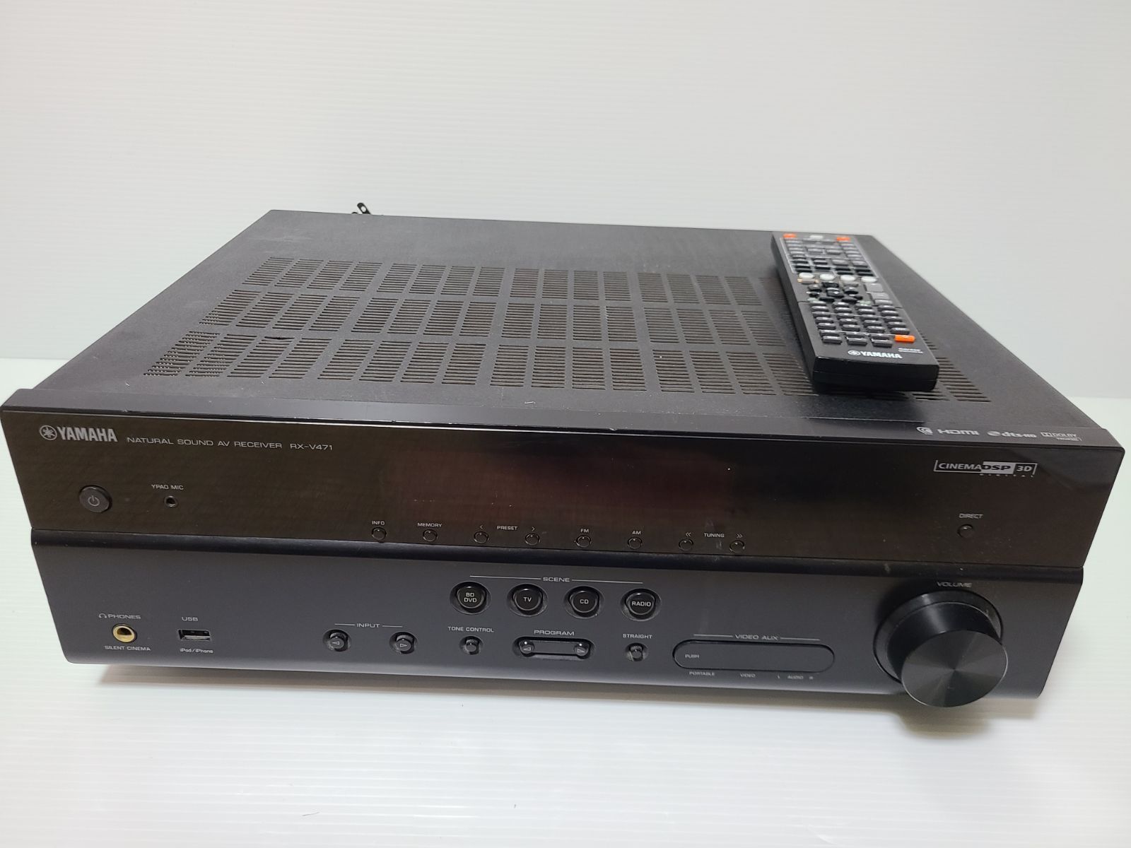 ヤマハ YAMAHA AVアンプRX-V471 AV サラウンドアンプ レシーバー 動作 済