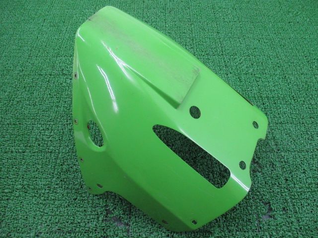 GPZ900R アンダーカウル 緑 55028-1072 カワサキ 純正  バイク 部品 ZX900A 欠損無し 修復素材やペイント素材に 車検 Genuine:22102777
