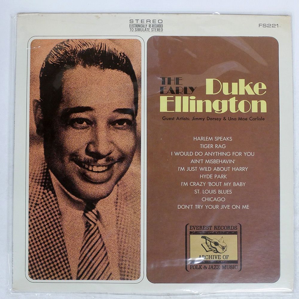US盤 DUKE ELLINGTON/EARLY/EVEREST FS221 LP - メルカリ