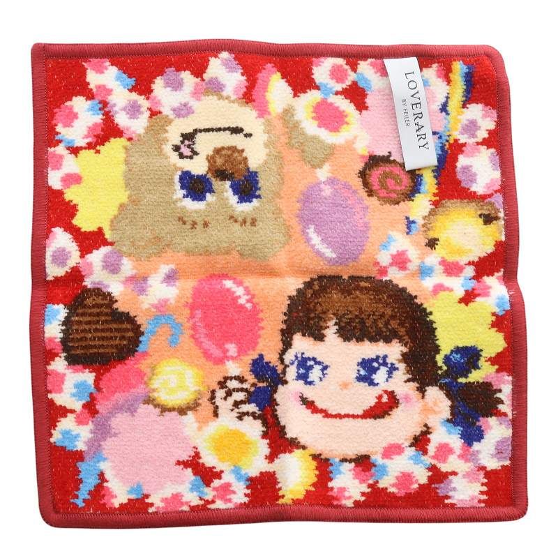 【専用】フェイラー ペコちゃん 赤 ハンカチ ラブラリー ペコちゃん ハンカチ 赤 レッド ピンク - メルカリ