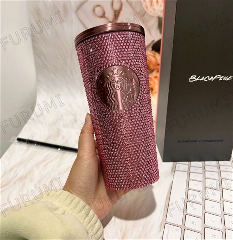 BLACKPINK スターバックス スパンコール コールドカップ 473ml 1 新品】BLACKPINK スターバックス スパンコール コールドカップ