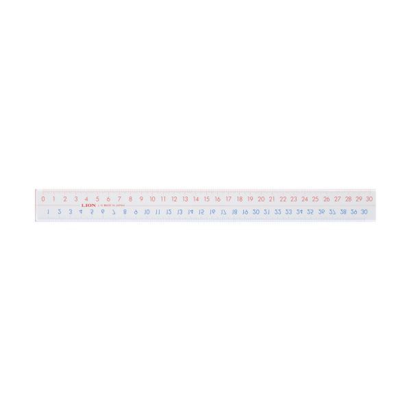 まとめ ライオン事務器 ピックアップ定規30cm L-10 1本 ×30セット