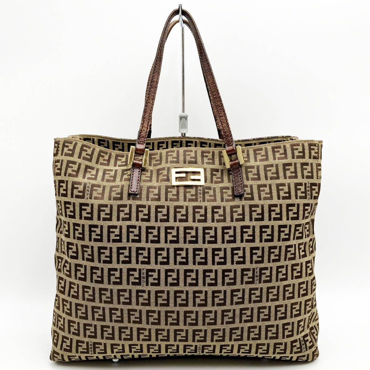 【ファイナルプライスおまけ付き】フェンディ ズッキーノ #トートバッグ# FENDI ズッキーノ トートバッグ ワンショルダーバッグ FF柄 8BH023