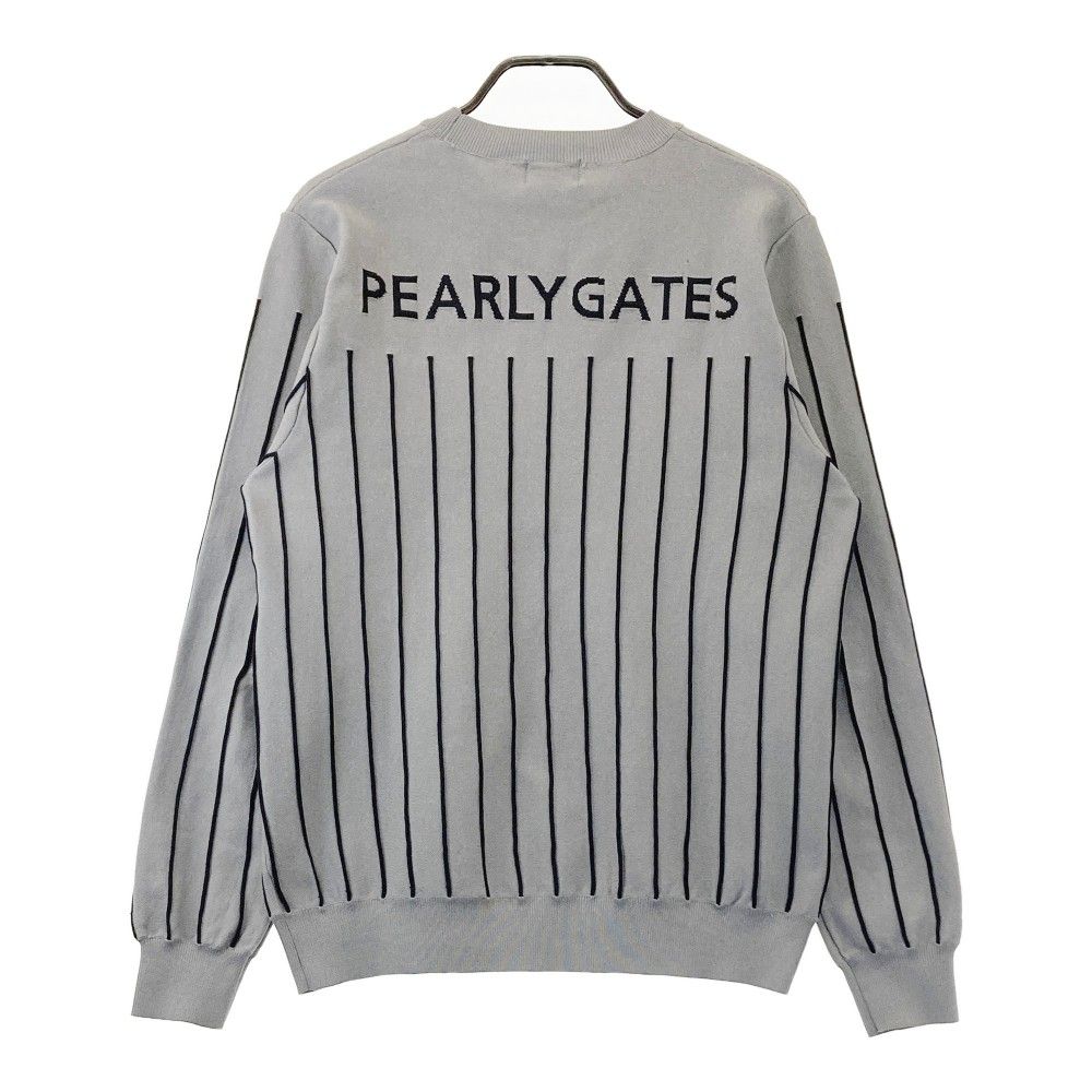 PEARLY GATES 長袖ニットセーター グレー系 サイズ1 サイズ：1 PEARLY