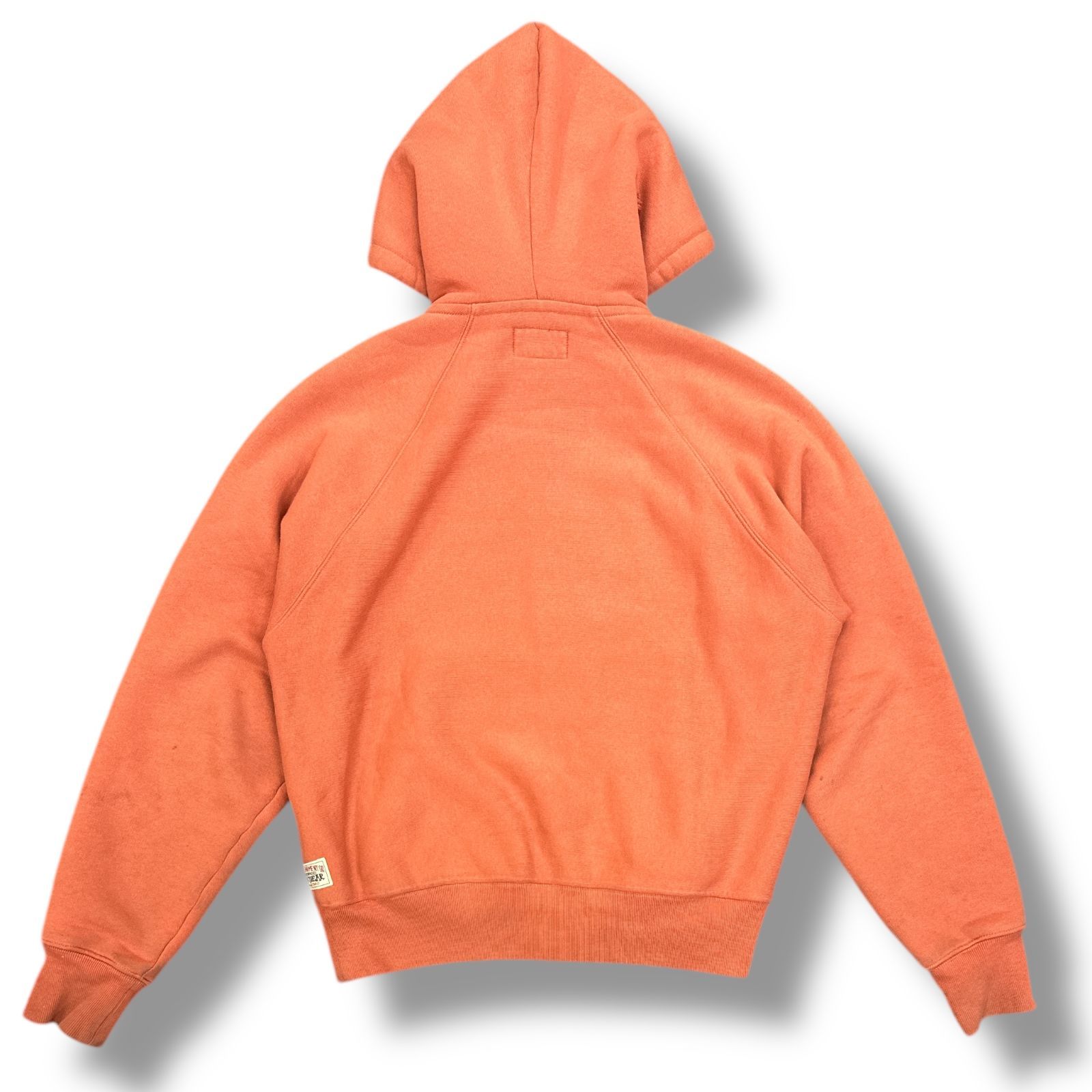 参考上代29700円 Stussy FLEECE RAGLAN ZIP HOODIE フリースラグラン 