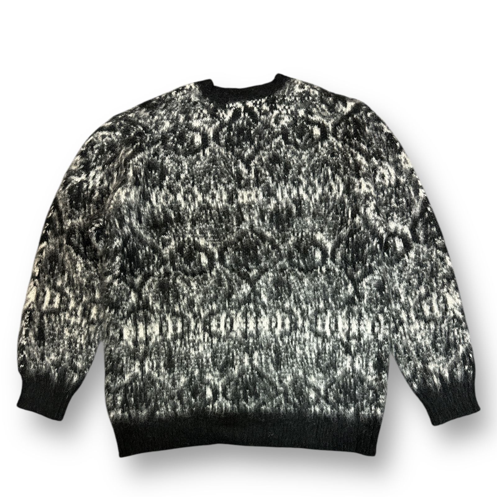 新品 定価57200円 YUKI HASHIMOTO PYTHON PATTERN MOHAIR CARDIGAN 232