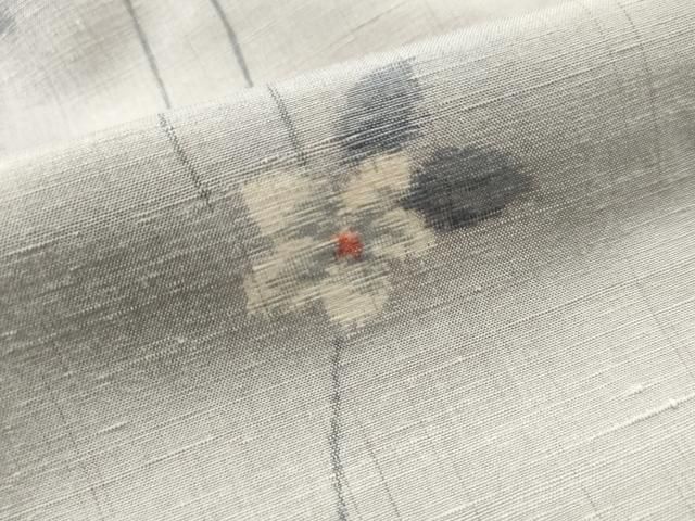 平和屋着物○小千谷紬 枝花文 正絹 逸品 CAAS7189yc - メルカリ