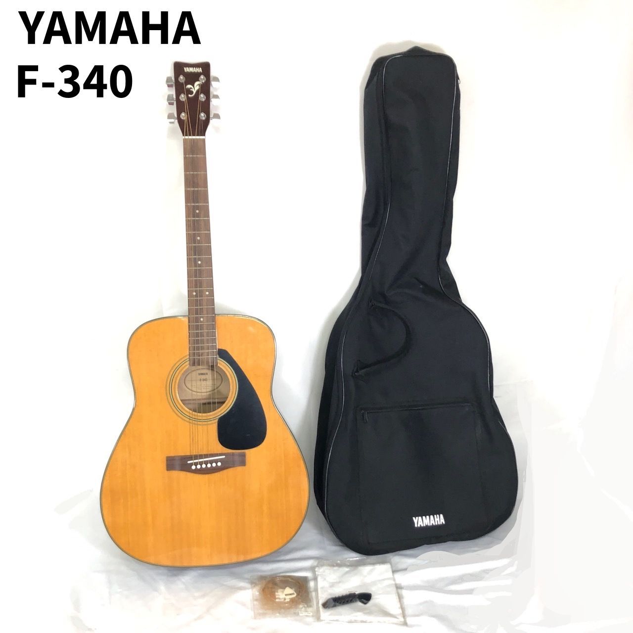 値下げOK】YAMAHA F-340 アコースティックギター ケース付き