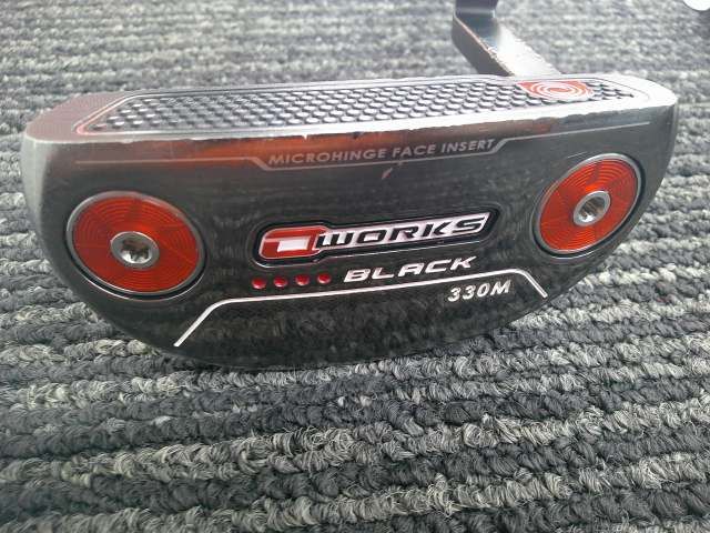パター オデッセイ O-WORKS BLACK 330M|オリジナルスチール 33 ||3 5995 博多