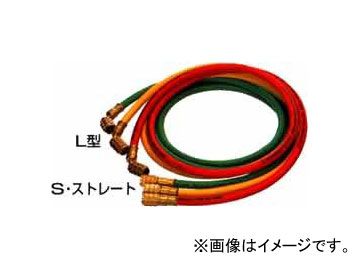 デンゲン/dengen クーラ・マックスシリーズ チャージングホース 2.2m 3本セット （赤・黄・緑 各1本） CP-H2200-S