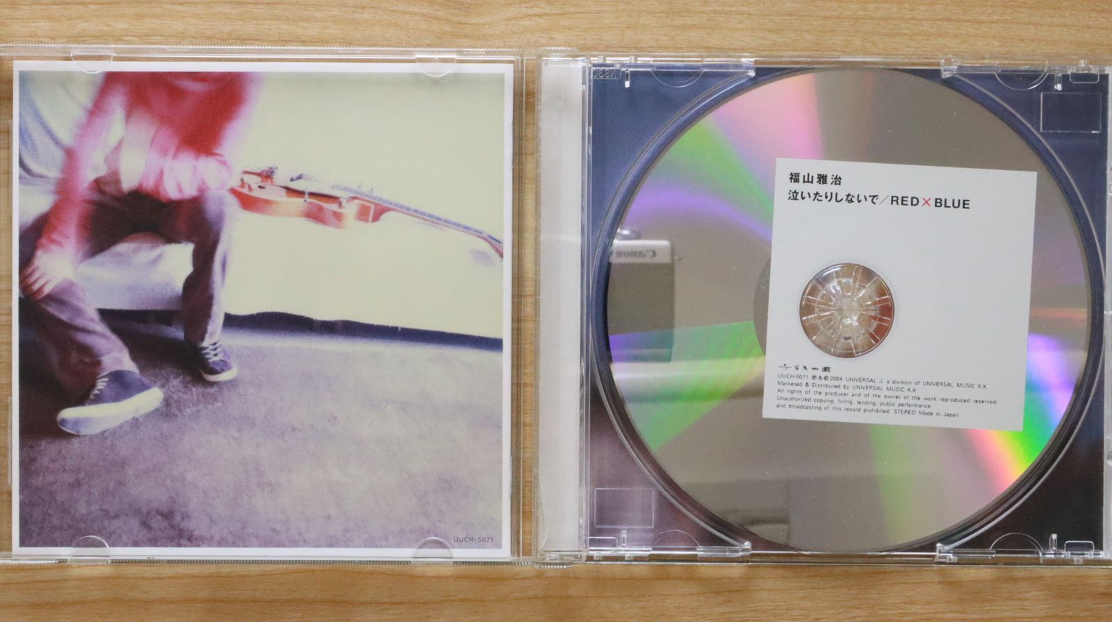 国内盤CD☆福山雅治/Masaharu Fukuyama□ 泣いたりしないで/RED