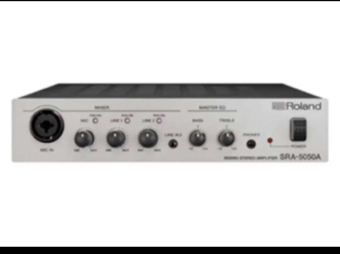 Roland SRA-50 パワーアンプ 84W Roland SRA-50 Stereo Power Amplifier | eBay