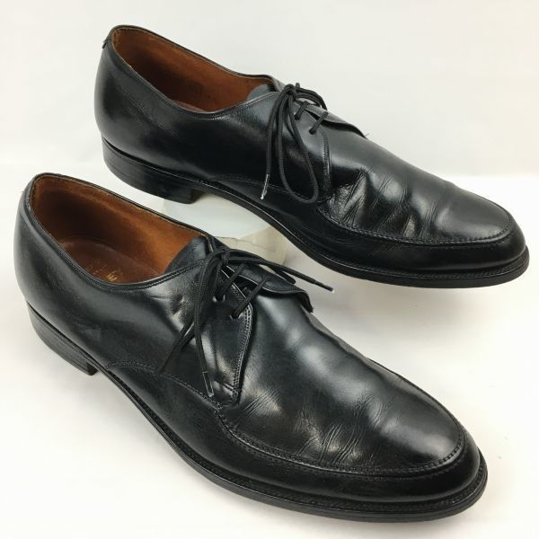 試着交換OK！1970-80年代頃?　GILBERTS by WESTLEY　イングランド製/Vintage 　Uチップ〈黒/BLACK/ブラック〉size11C　27.5-28.0-28.5程度///men's 菅NO.WZH-62 試着交換OK！1970-80年代頃? GILBERTS by WESTLEY イングランド製