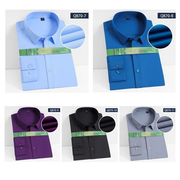 配送商品は通常配送無料。 ストレッチ フォーマルシャツ メンズ スーツ 白シャツ ノーアイロン 形状記憶 Yシャツ 長袖 スリム バンブーレーヨン レディース 竹繊維 無地 ストライプ チェック柄 標準体 フォーマルシャツ 細 tomin598422 品質保証 ！