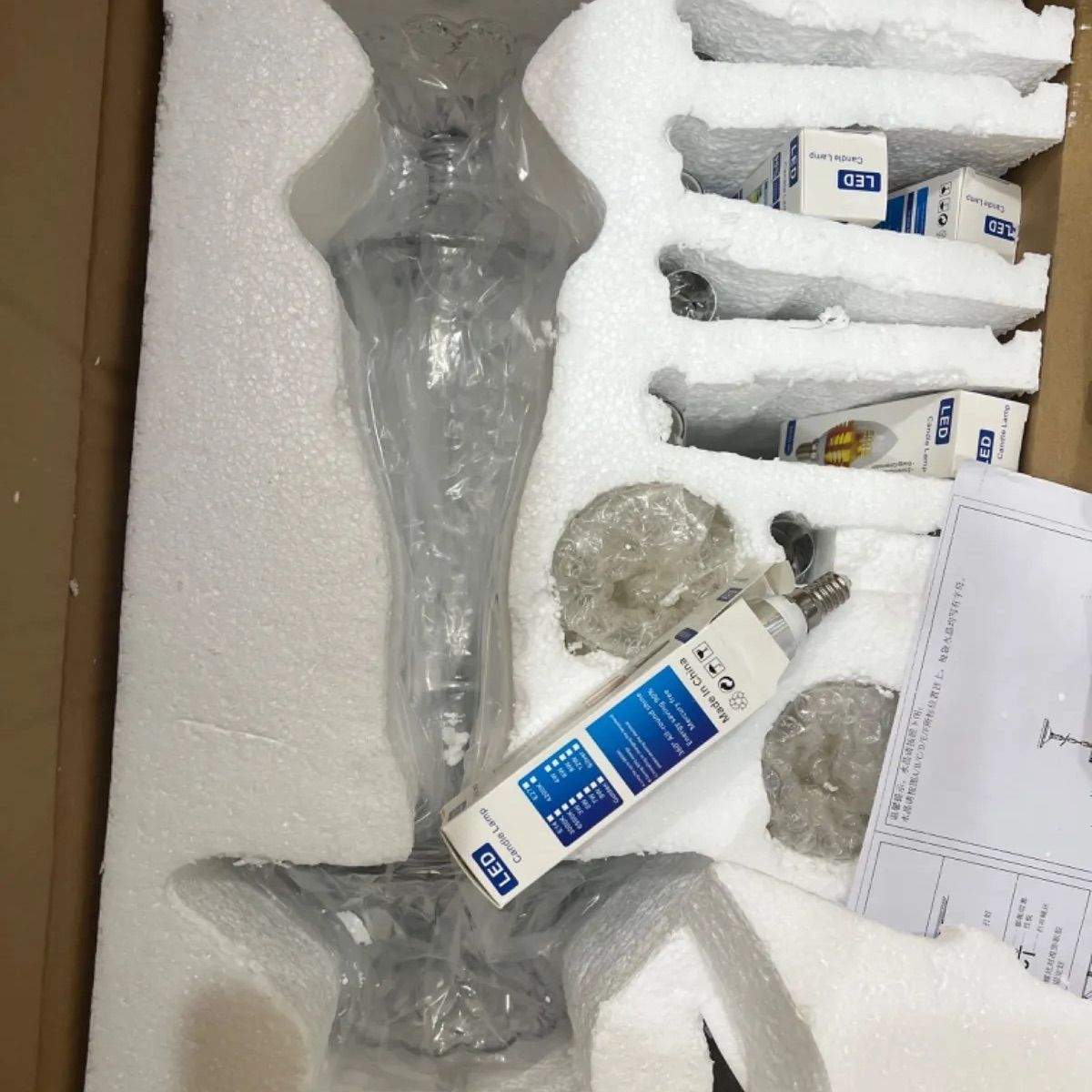 三色照明モードLED電球は付きクリスタルガラス 豪華 クリスタルガラス