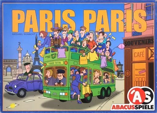 ボードゲーム パリス (Paris Paris) [日本語訳付き]