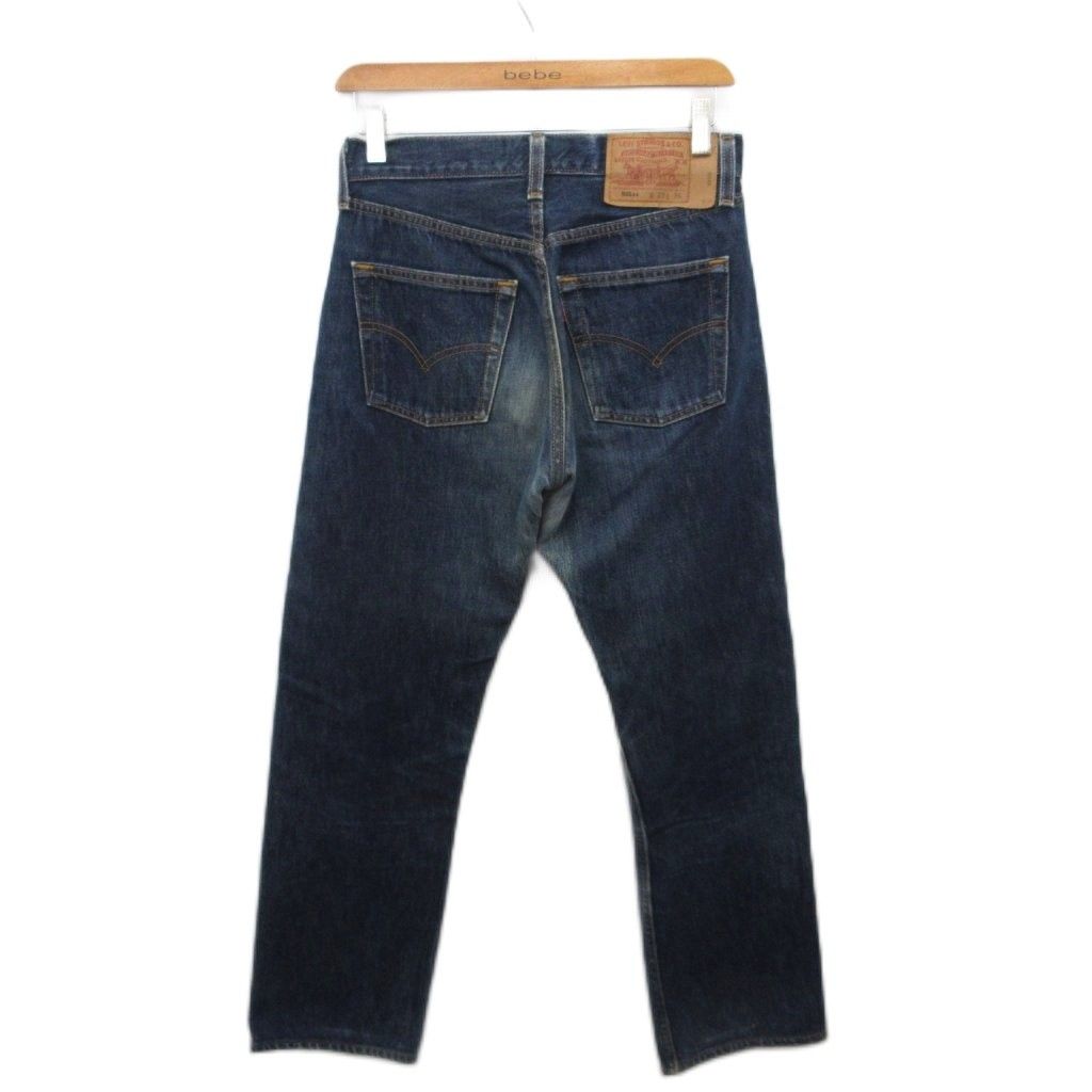 リーバイス Levi s 90 ヴィンテージ 古着 501 XXデニムパンツ ジーンズ ボタンフライ ボタン裏553 ストレート W 29 L 36 インディゴ 39635-3 MET 2