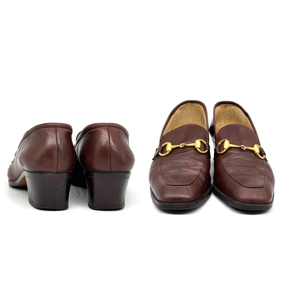 超美品 GUCCI グッチ ホースビット ローファー ブラウン パンプス 楽天市場】GUCCI グッチ ヨルダーン ホースビット ローファー ブラウン