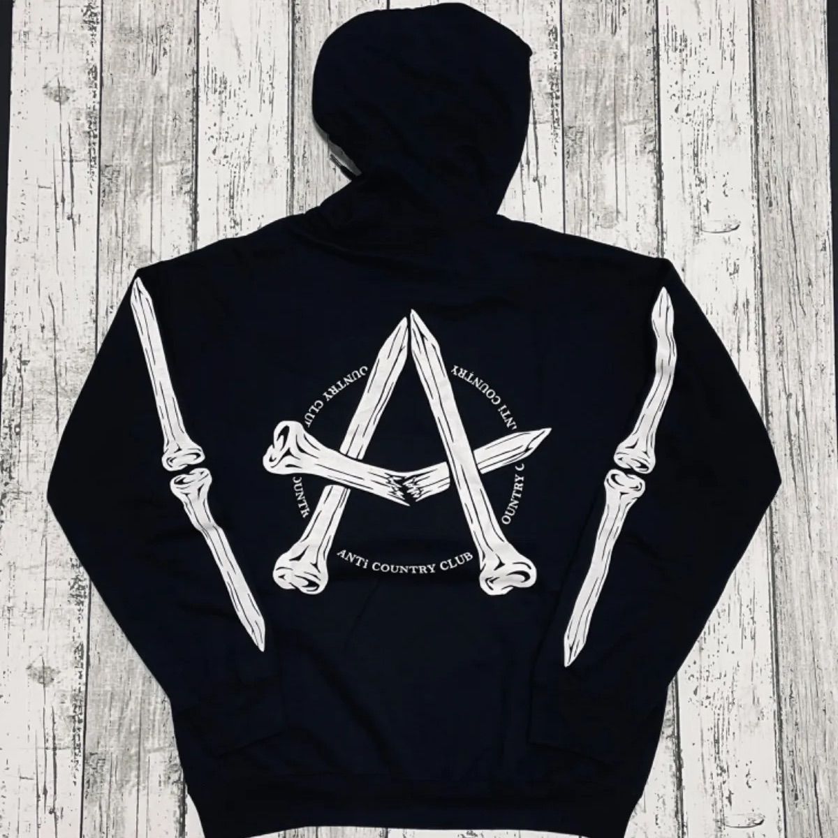 新品未使用 anti country club tokyo -anarchy hoodie- アナーキー