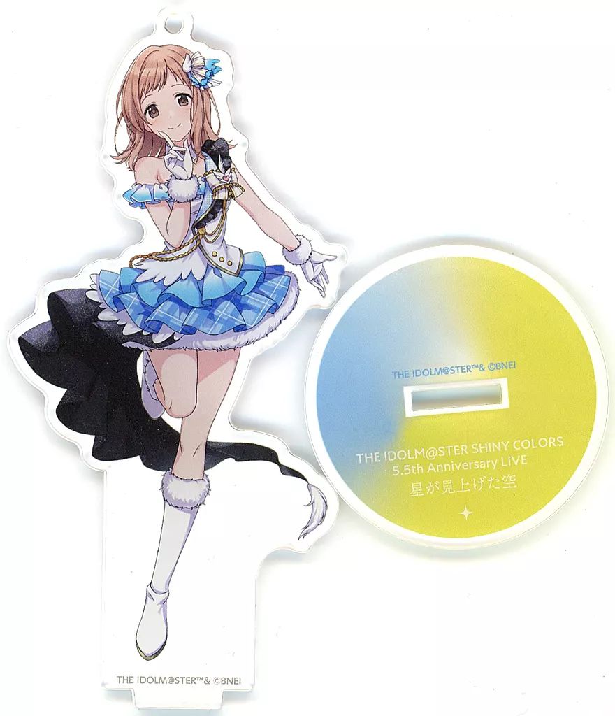 シャニマス 櫻木真乃 5thライブver. アクスタキーホルダー 缶バッジ