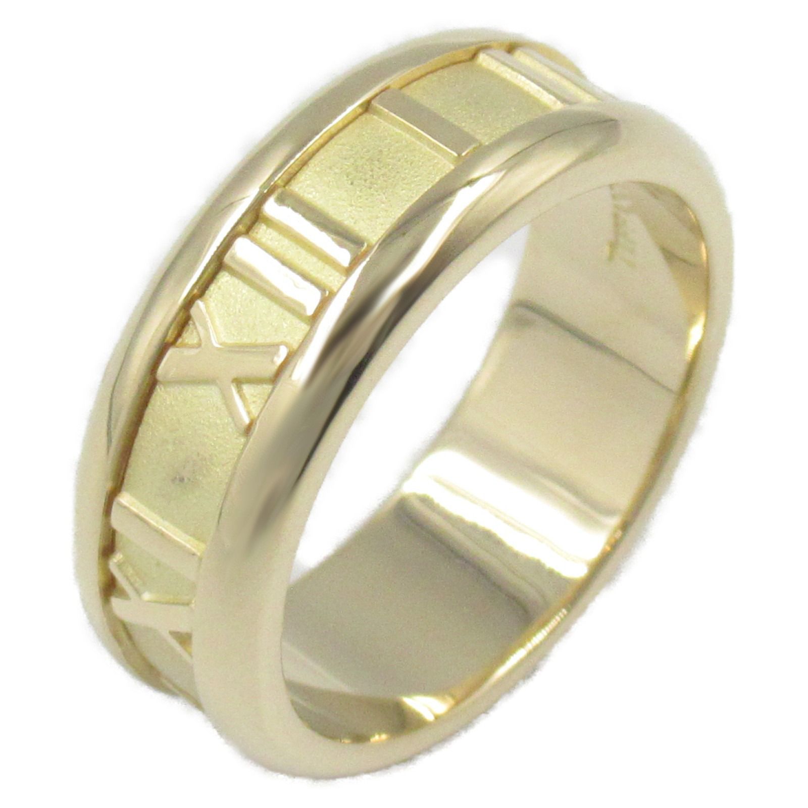 ティファニー TIFFANY＆CO リング 指輪 アトラス リング 13 K18 イエローゴールド アトラス リング ユニセックス Used A