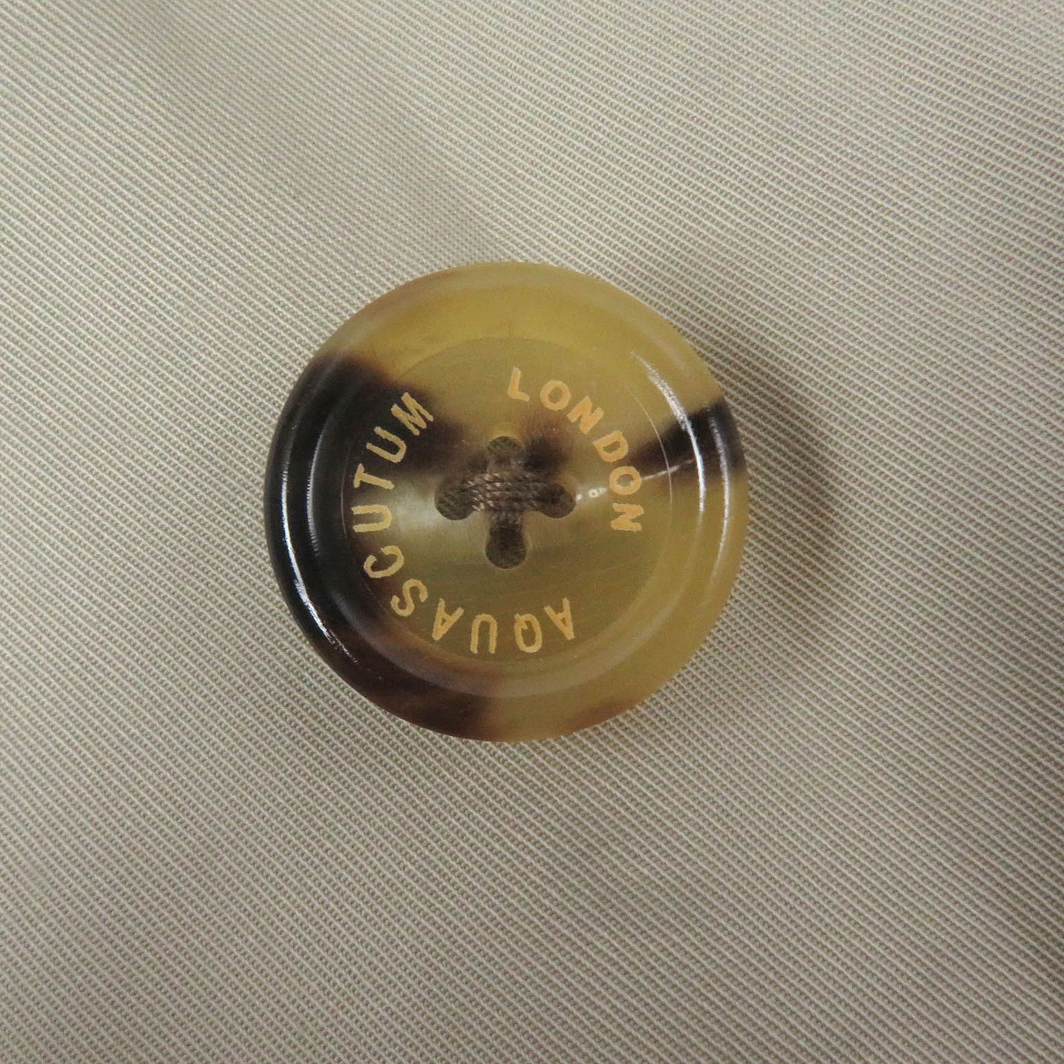 訳あり BURBERRY ステンカラーコート ネイビー 48 BURBERRY