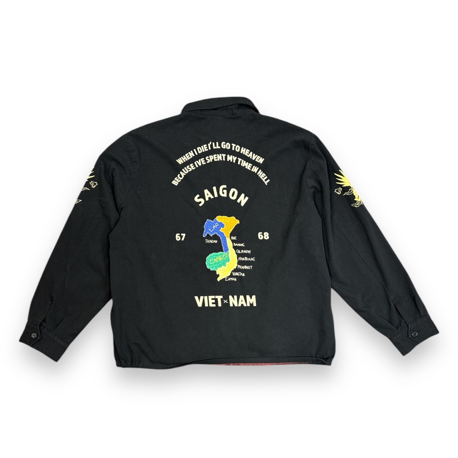 新品! WAIPER.inc SOUVENIR VIETNAM JACKET 楽天市場】WAIPER.inc SOUVENIR VIETNAM JACKET ベトナム
