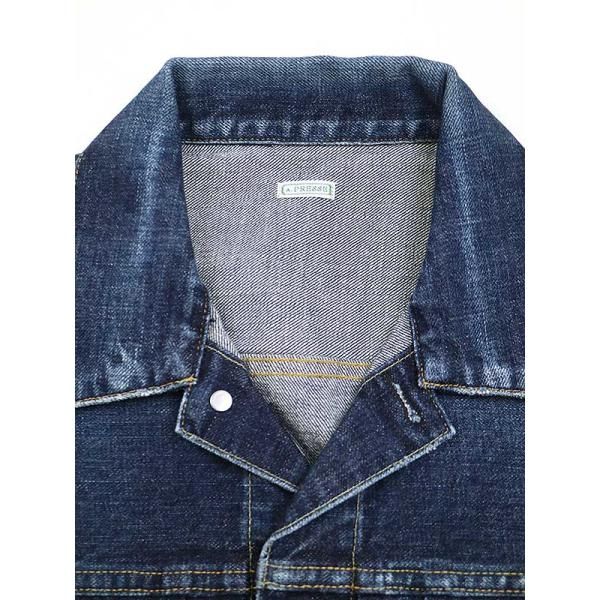 A.PRESSEアプレッセ22AW2ndTypeDenimJacketデニムジャケットインディゴ 