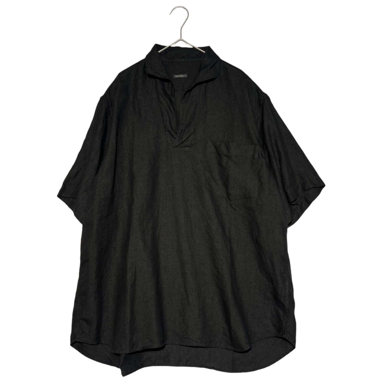 comoli コモリ カナパ スキッパーシャツ 23ss サイズ2 comoli コモリ カナパ スキッパーシャツ 23ss