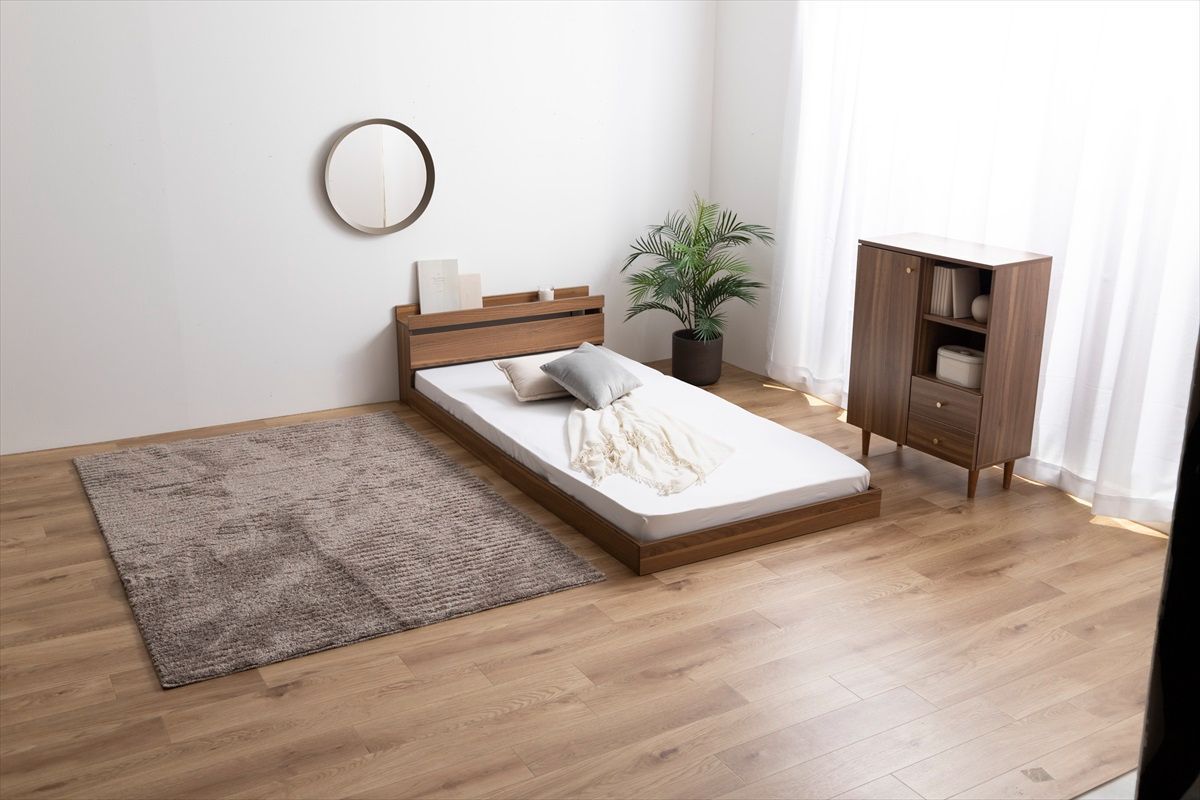 シングル】フロアベッド 【フレームのみ】