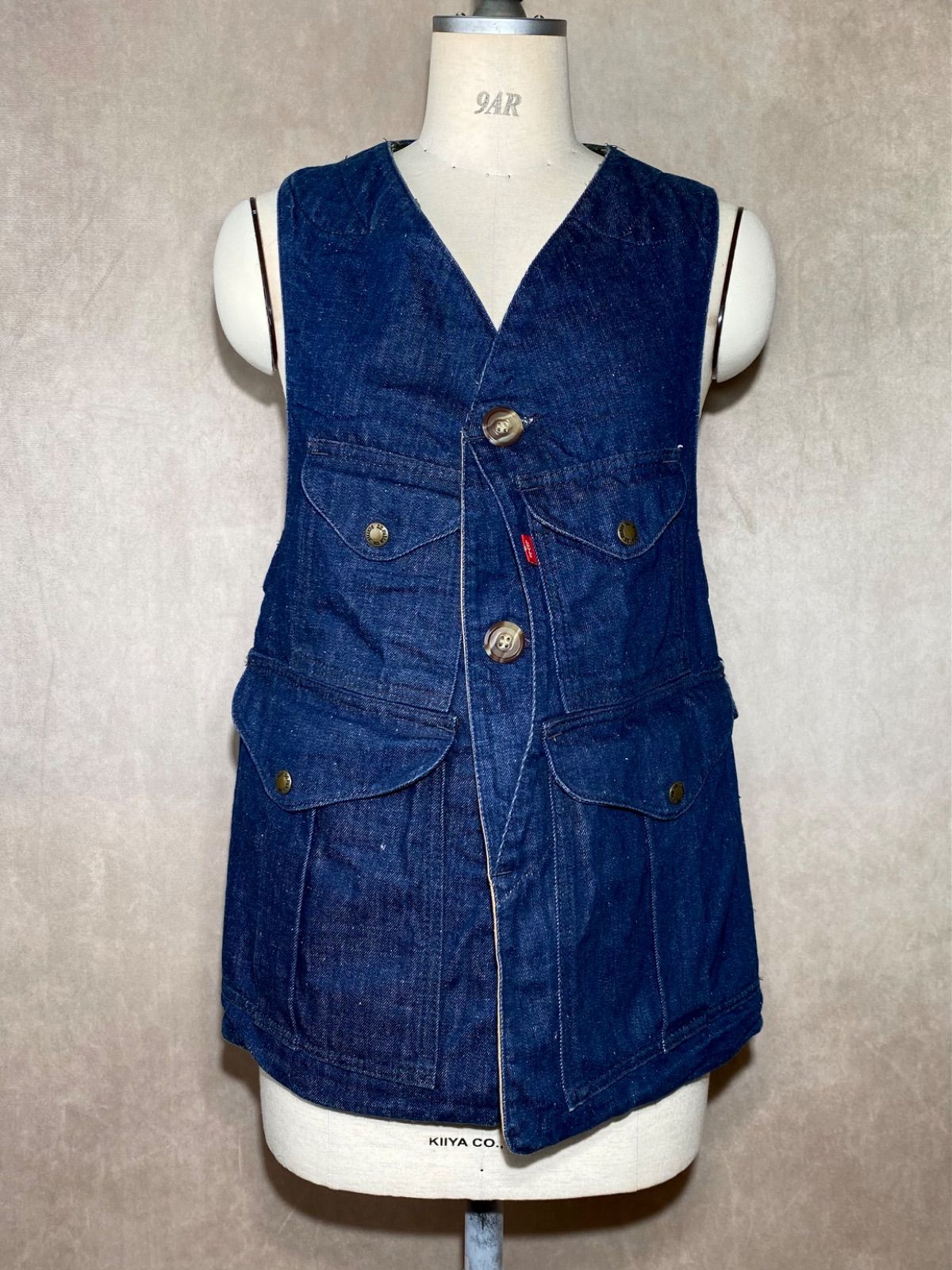 1990s FILSON × Levis デニム ハンティングベスト ☆ フィルソン 
