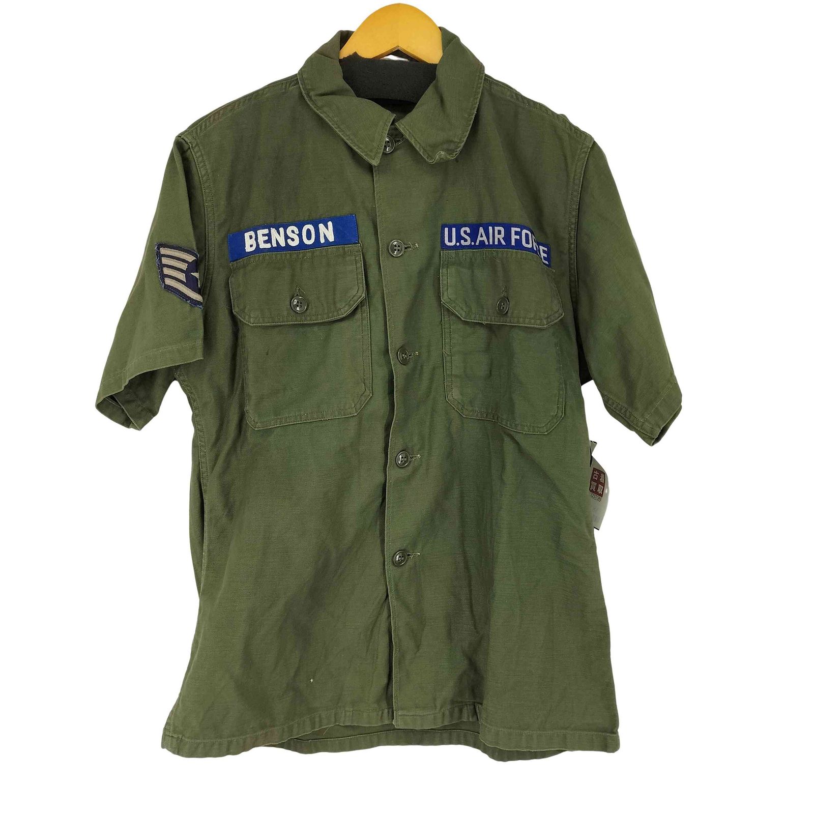 ユーエスアーミー U.S. ARMY 60S ユーティリティシャツ OG 107 COTTON 