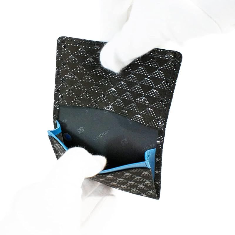 メ*ん様 【未使用】 印伝 富士山 カードケース 名刺入れ 鹿革 漆 た