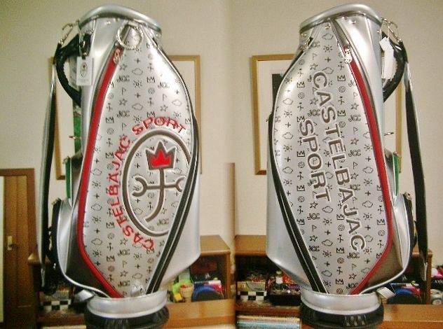 ☆カステルバジャック CBC035 キャディバッグ（ホワイト）9.0型