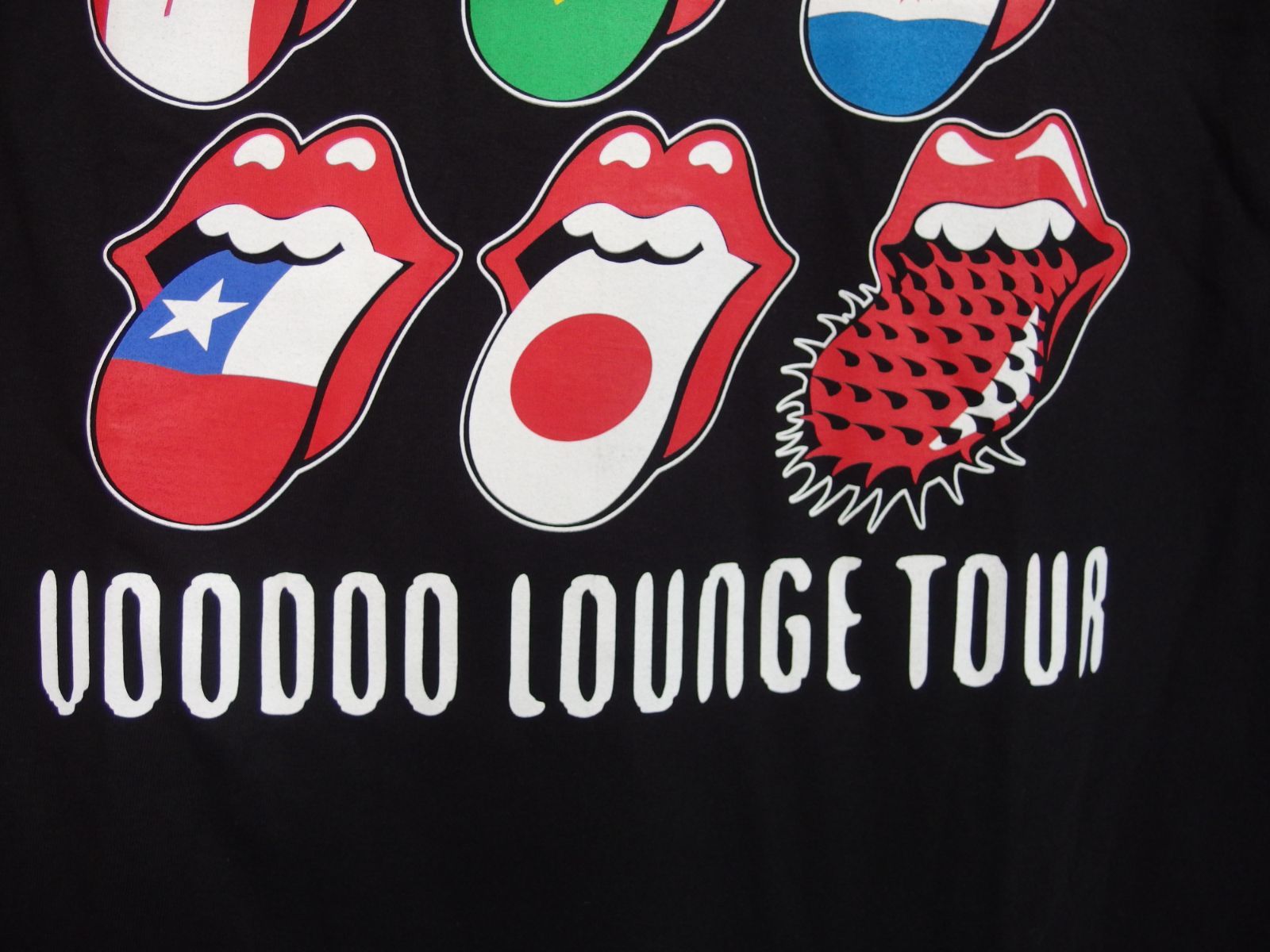 バンドTシャツ　ローリングストーンズ 42 ROLLING STONES ローリングストーンズ Tシャツ 美品 ブラック
