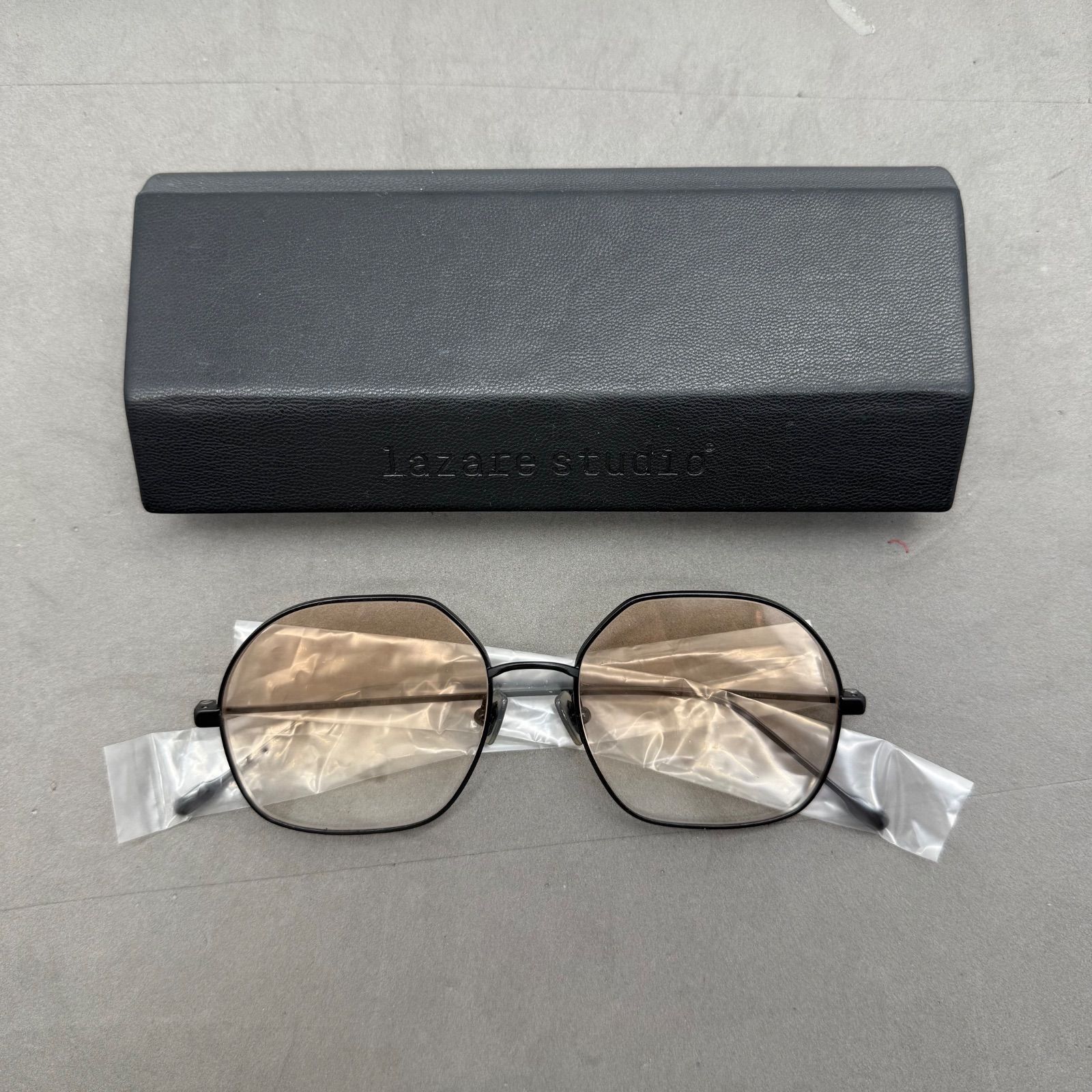LAZARE STUDIO FRANCE made duncan back to black sunglasses ラザール