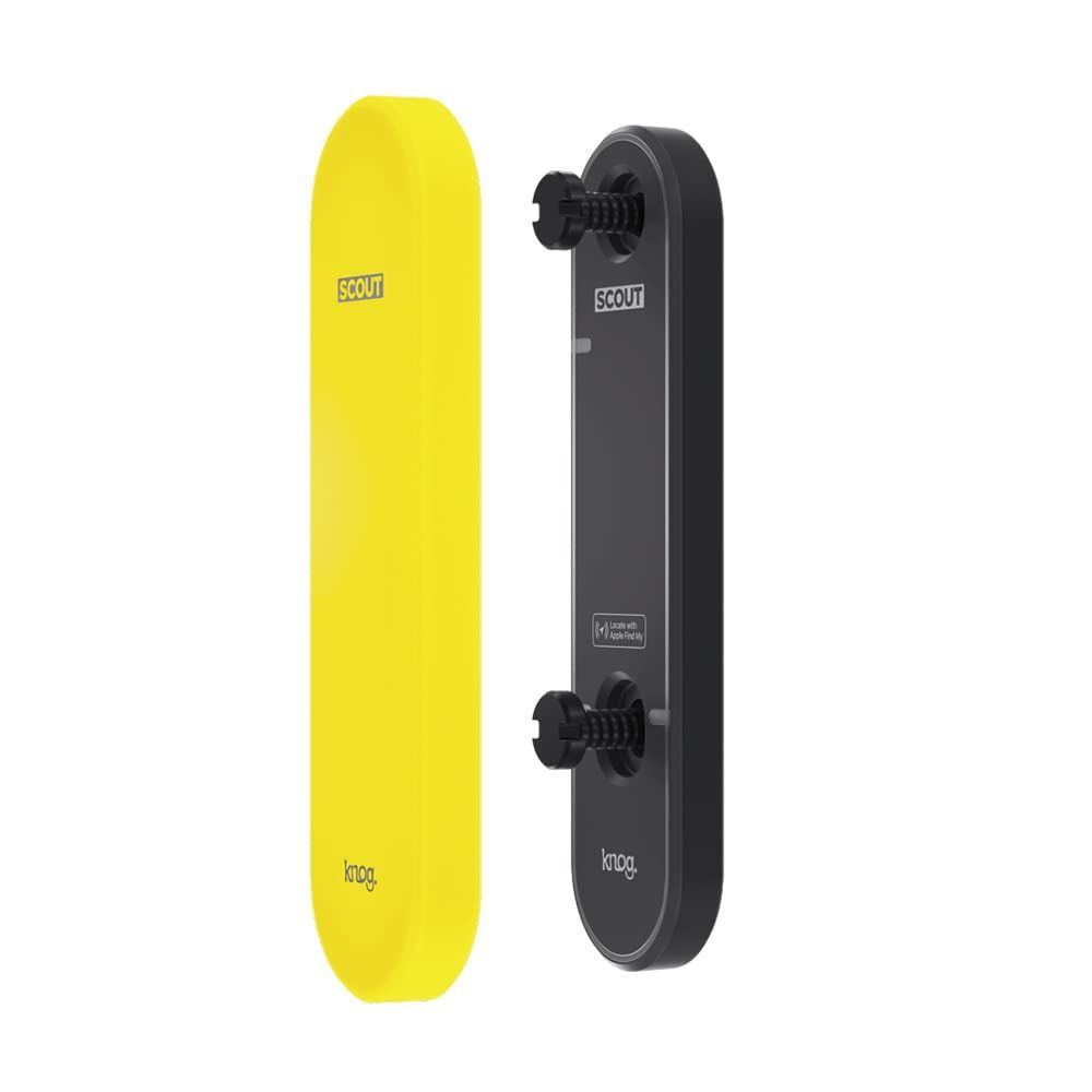 KNOG ノグ 自転車 盗難防止アラーム SCOUT スカウト エアタグ機能搭載 Apple社 の 探す アプリと連携 振動を感知しアラームを鳴らす 日本