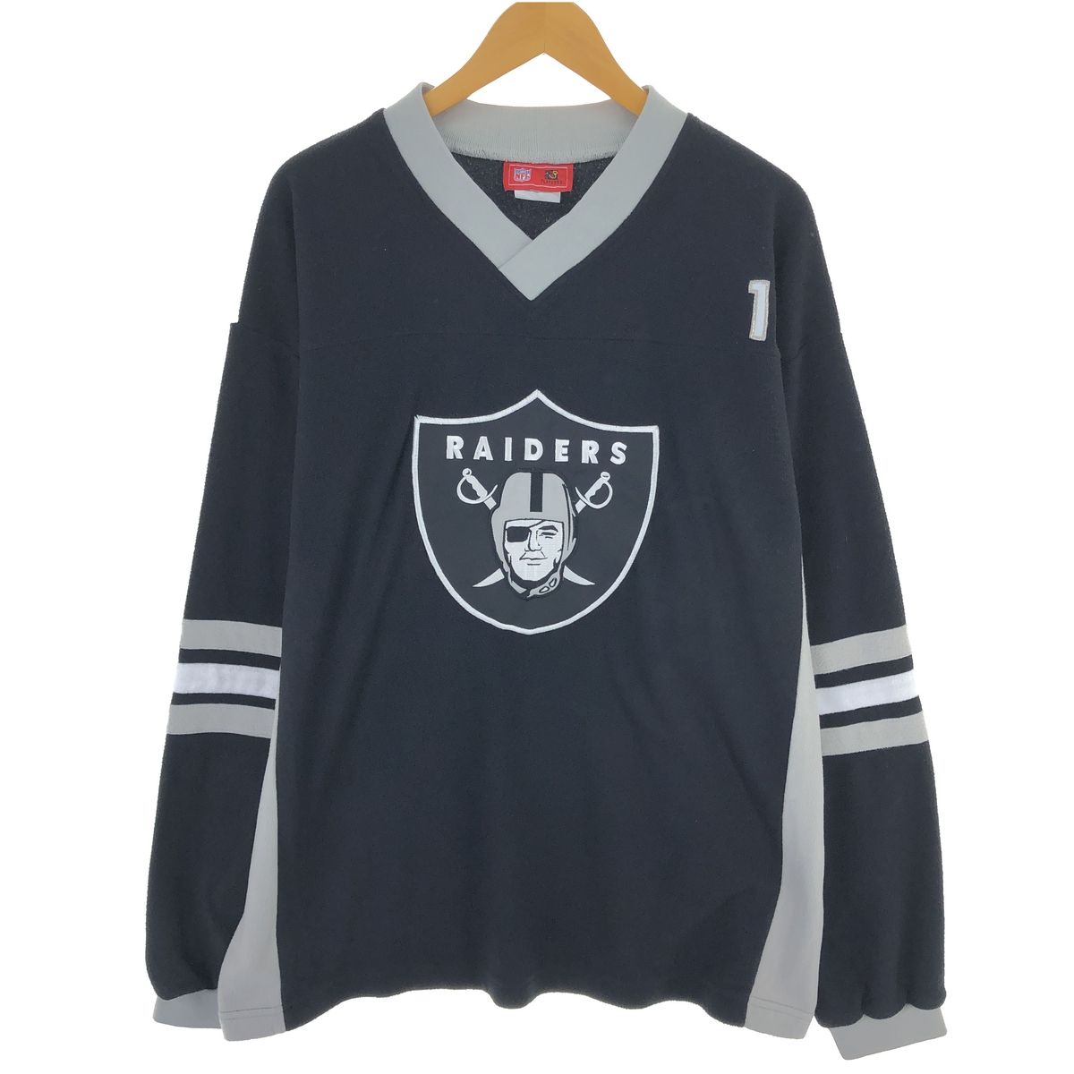 古着 NFL NFL LAS VEGAS RAIDERS ラスベガスレイダース Vネック 