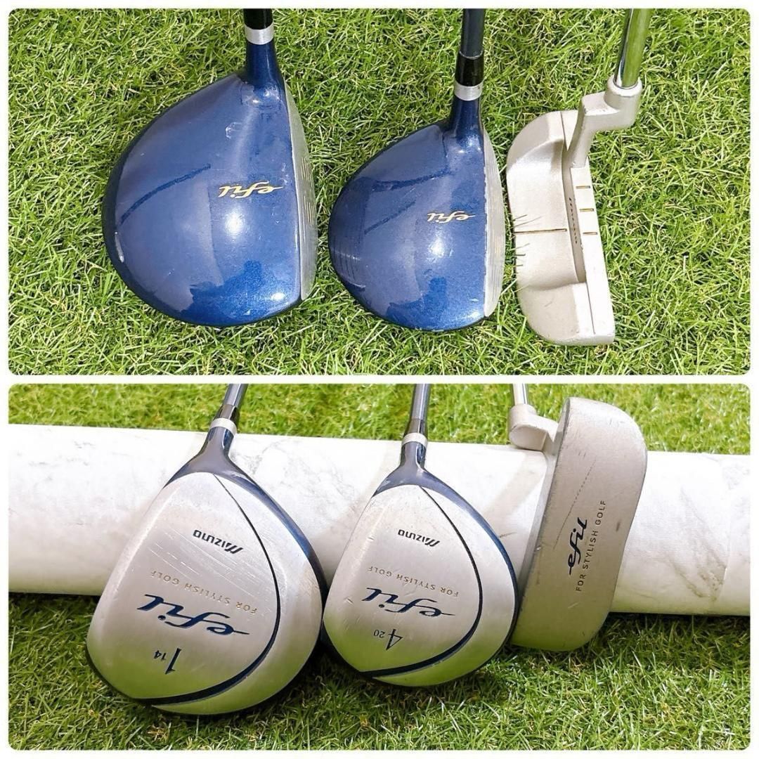 新品バッグ付 ミズノ エフィール レディースゴルフセット 初心者 キャロウェイ 新品バッグ付 ミズノ エフィール レディースゴルフセット 初心者