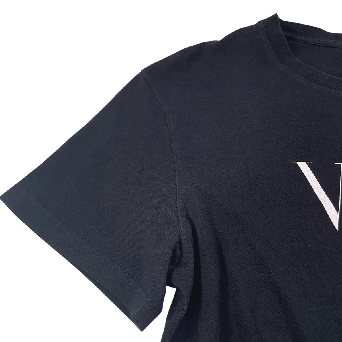 ヴァレンティノ　ロゴTシャツ 希少モデル】ヴァレンティノ☆VLTNロゴTシャツ スター Sサイズ