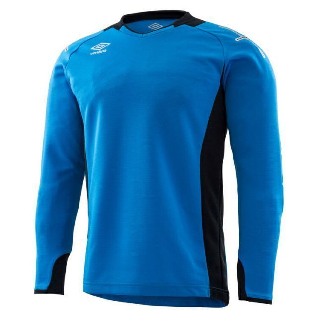 umbro アンブロ 長袖GKシャツ ターコイズブルー L UAS6707G TUQ | スポーツ スポーツ用品 運動 服 衣類 ウエア トップス シャツ 長袖 耐久性 吸汗速乾機能 機能性 ブランド 快適 デザイン シンプル 