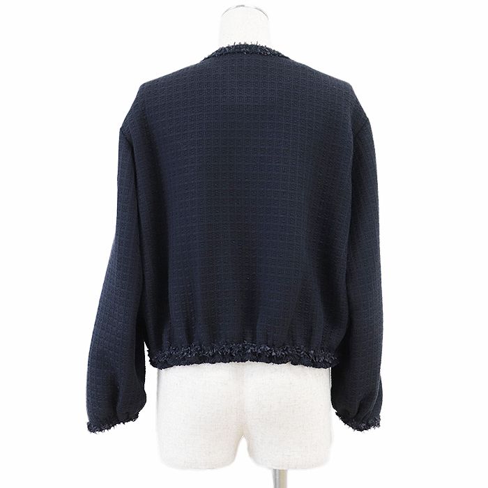 ドゥロワー　ツイードジャケット セール】 【セットアップ対応】ツイード ジャケット （ノー