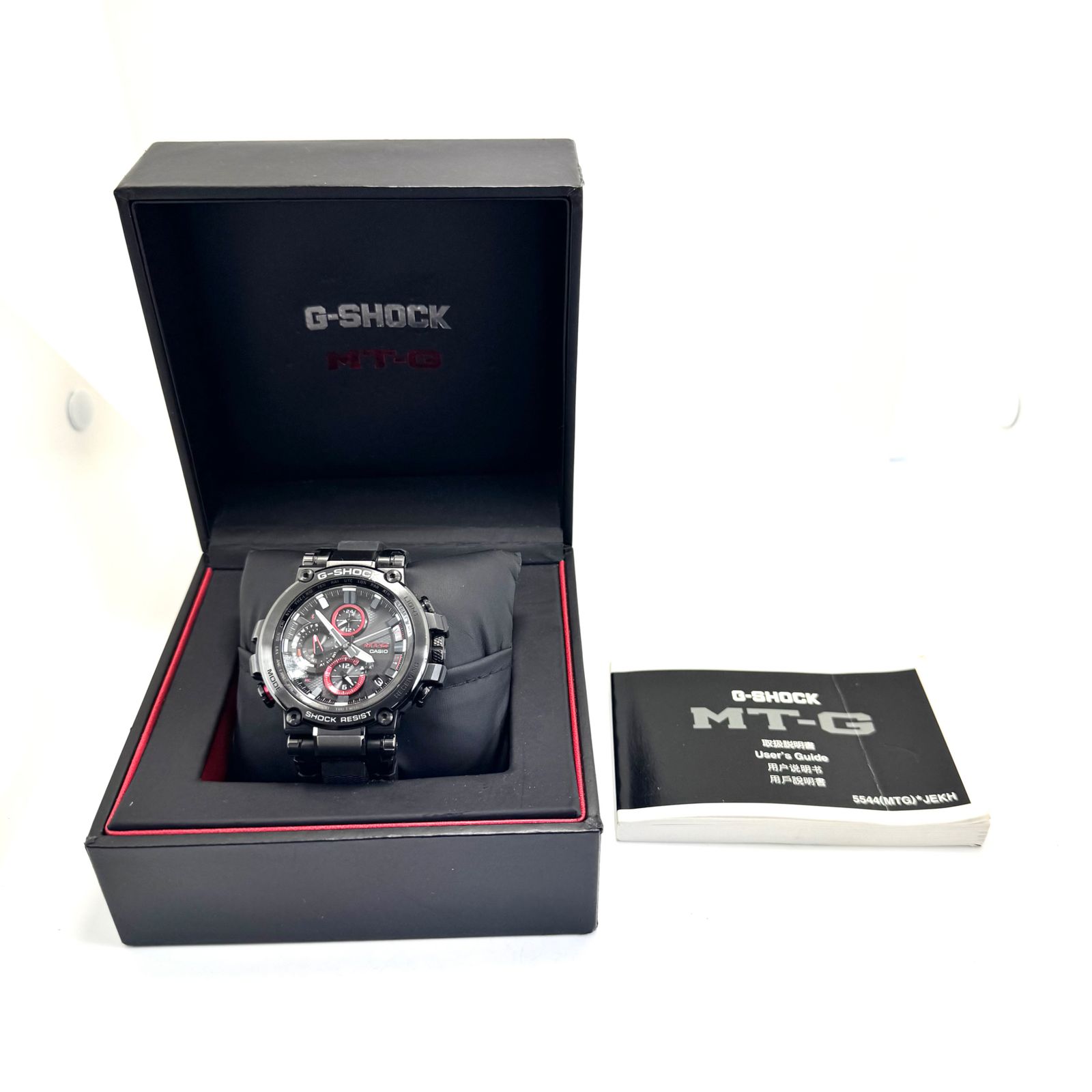 腕時計 メンズ カシオ CASIO G-SHOCK ジーショック MT-G MTG-B1000B-1AJF 電波ソーラー スマホリンク Bluetooth 黒 デイト表示 20気圧防水 樹脂ベルト WWW_MORNINGWALKER_COM